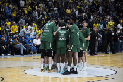 Kauno Žalgiris Tel Avive (zalgiris.lt nuotr.)