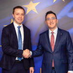 Pauliaus Motiejūno susitikimas su Europos Komisaru (Euroleague.net nuotr.)