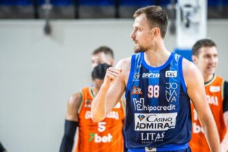 Džiugas Slavinskas. LKL, kurią remia „Betsson“ / R.Lukoševičiaus nuotr.