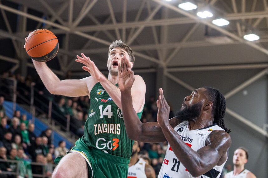 Prieš KMT finalo ketvertą – lengva „Žalgirio“ pergalė Kėdainiuose