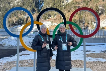 Slidininkai Modestas Vaičiulis ir Tautvydas Strolia. LTOK nuotr.