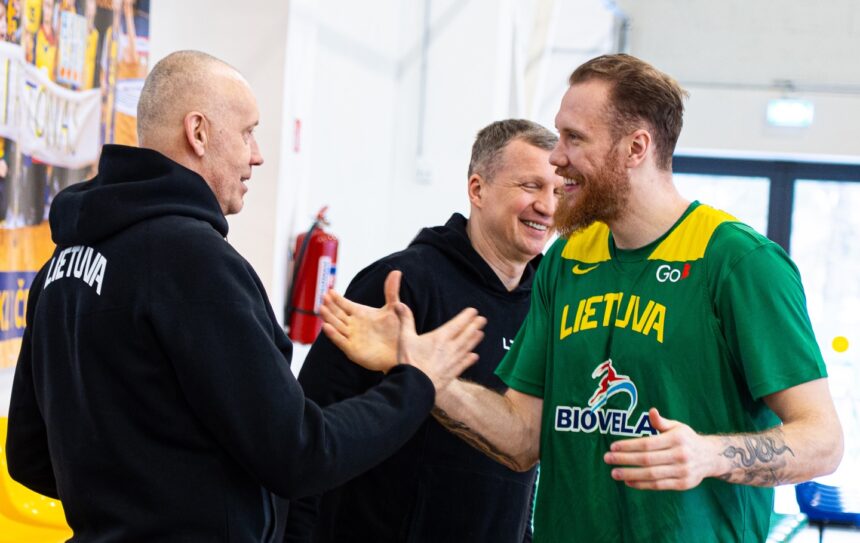 Trys žalgiriečiai prisistatė į Lietuvos rinktinę