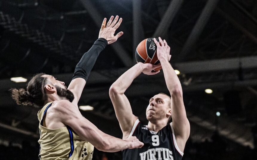 „Virtus“ pasiekė „Žalgiriui“ naudingą pergalę