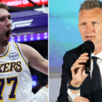 Luka Dončičius ir Rimantas Kaukėnas (Scanpix, BNS Foto nuotr.)