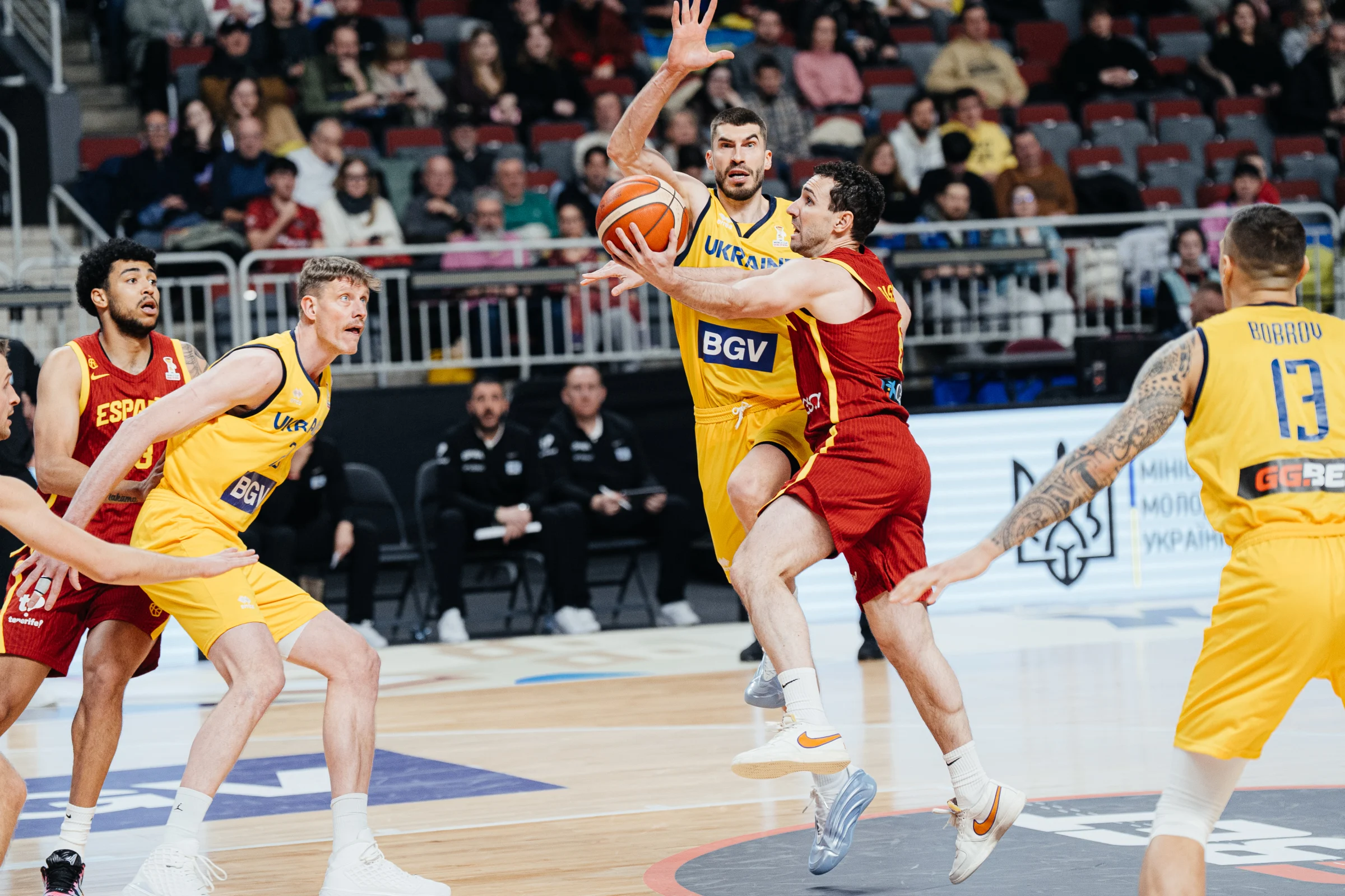 Ispanijos rinktinė susitvarkė su Kovliaro vedamais ukrainiečiais