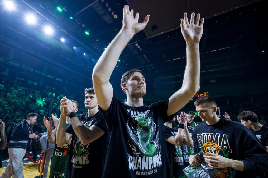 KMT titulą „Žalgirio“ sirgaliams skyręs Tubelis: „Mūsų potencialas gali būti labai aukštas“