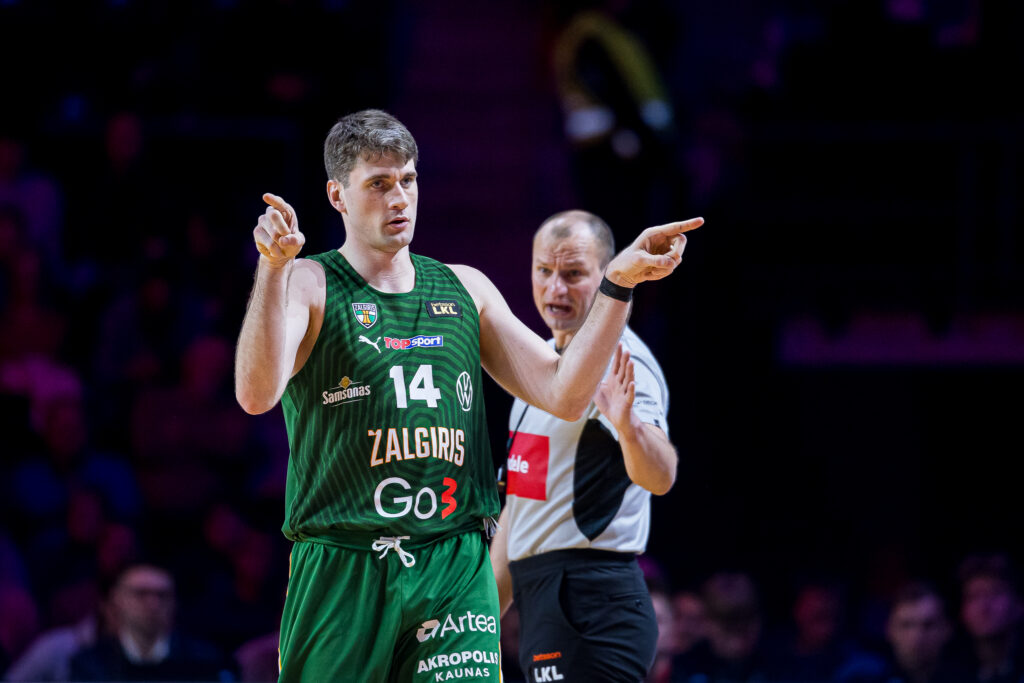 Dustinas Sleva (LKL nuotr.)