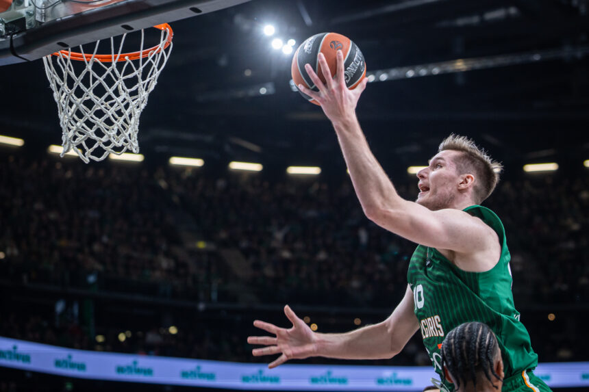 Ryškiausias karjeros rungtynes sužaidęs Tubelis paskelbtas turo MVP