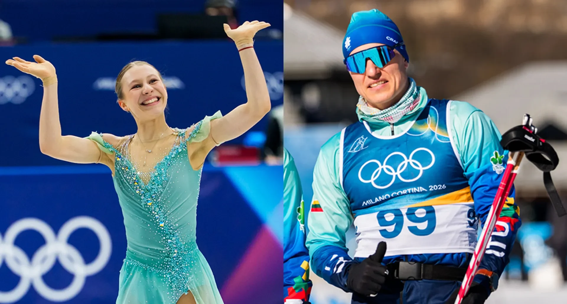 Lietuvos trispalvę olimpinių žaidynių uždarymo ceremonijoje neš Vairiakojytė ir Vaičiulis