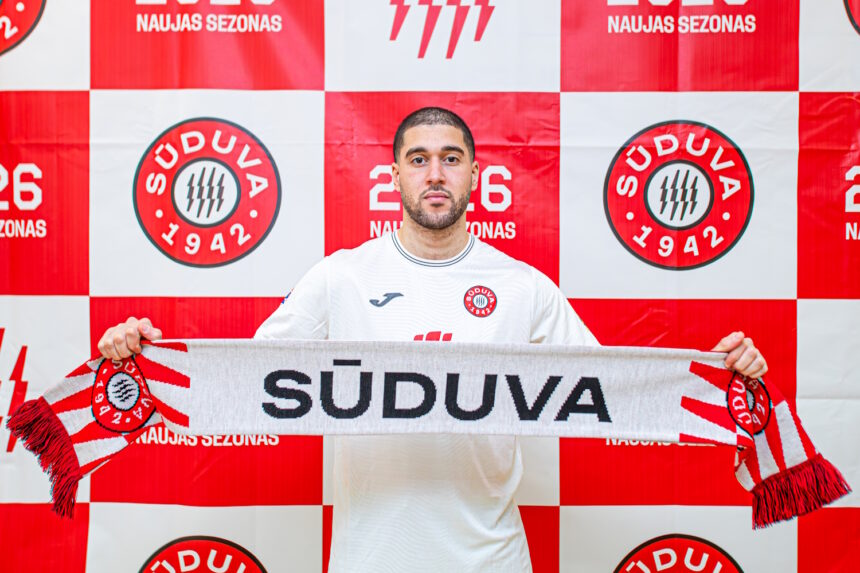 Atsinaujinusi „Sūduva“ pristatė puolėją iš Belgijos