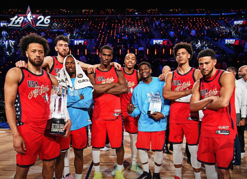 NBA Visų žvaigždžių dienoje – JAV komandų triumfas