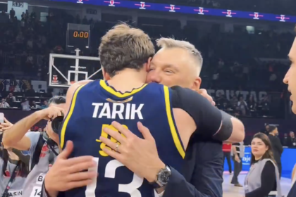 Šarūnas Jasikevičius ir Tarikas Biberovičius (Stopkadras)