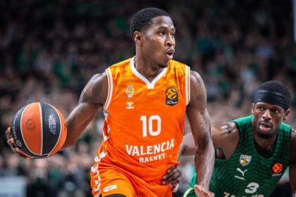 Omari Moore'as ir Sylvainas Francisco. Scanpix nuotr.