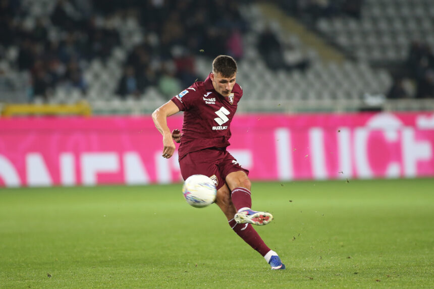 Gineitis žaidė visas rungtynes, o „Torino“ šventė triuškinamą pergalę