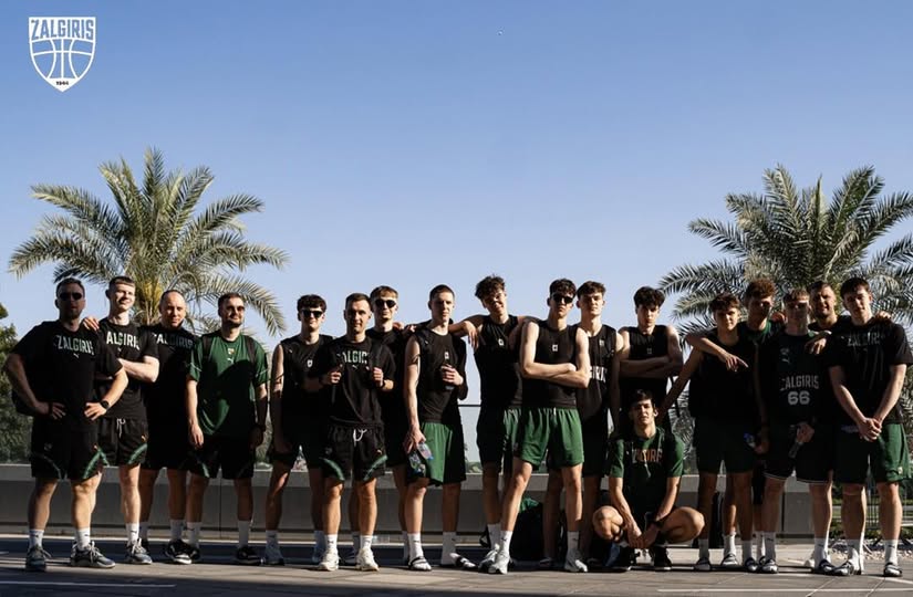 „Žalgiris“ pasidalino naujausia informacija apie Abu Dabyje įstrigusią jaunimo komandą