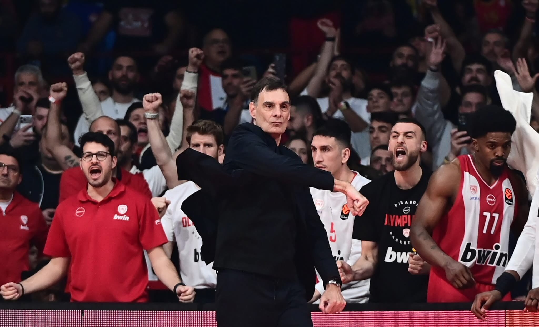 Tritaškių lietus Paryžiuje baigėsi „Olympiacos“ pergale