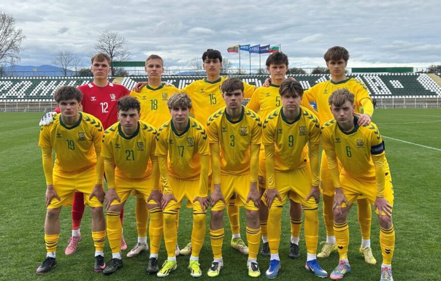 Lietuvos 17-mečiai neprilygo bulgarams