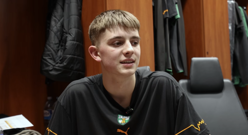 18-metis „Žalgirio“ dublerių kapitonas apie debiutą LKL: „Išsipildė mažiuko Majaus svajonė“