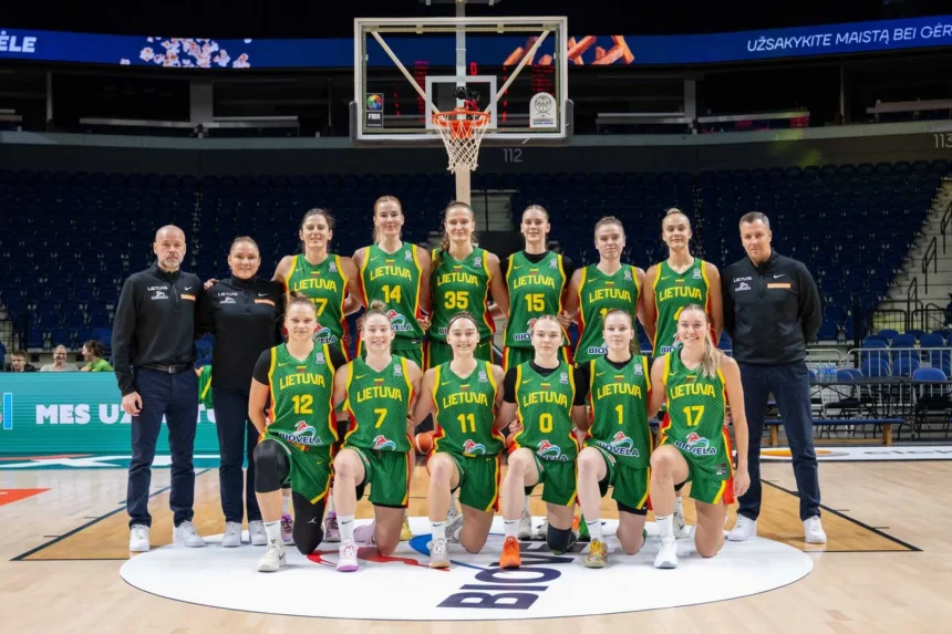 Atnaujintame FIBA reitinge – didžiausias Lietuvos moterų rinktinės  šuolis Europoje