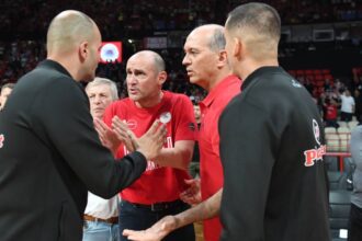 Broliai Angelopoulai (Olympiacos B.C. nuotr.)