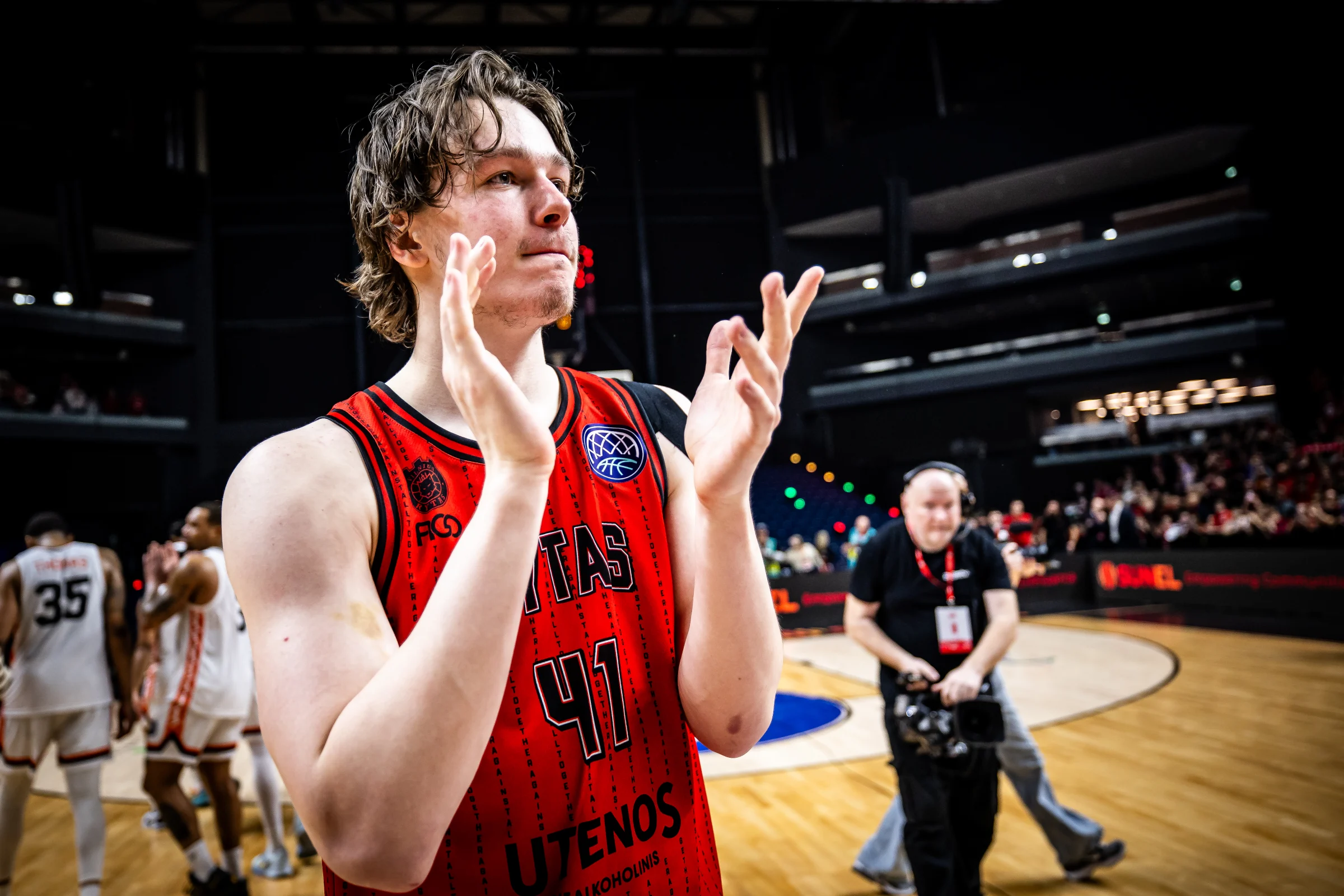 Asmeninius rekordus gerinęs Lukošius – apie gerą rungtynių planą ir žaidimą su Marčiulioniu