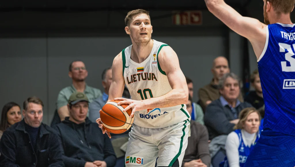 Ąžuolas Tubelis. FIBA nuotr.