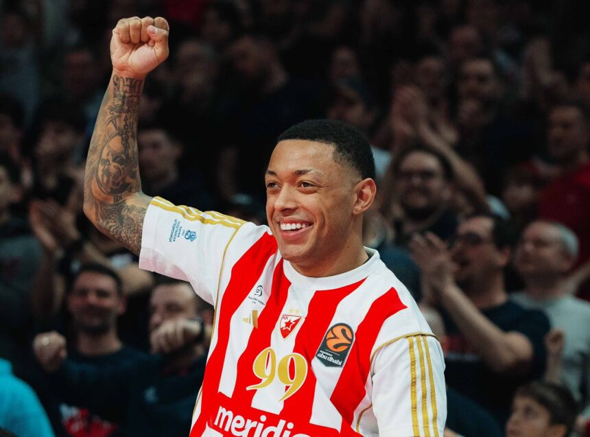 Yago Dos Santosas (KK Crvena Zvezda Meridian Bet nuotr.)