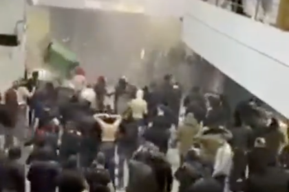 Crvena Zvezda fanų ir policijos riaušės (Stopkadras)