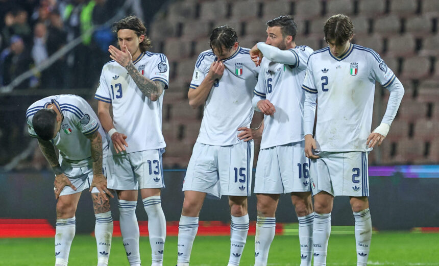 „Mama mia“: tragiška baudinių serija Italiją paliko be trečio pasaulio čempionato iš eilės