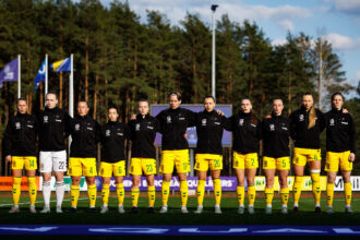 Lietuvos moterų futbolo rinktinė (Elvio Žaldario nuotr.)