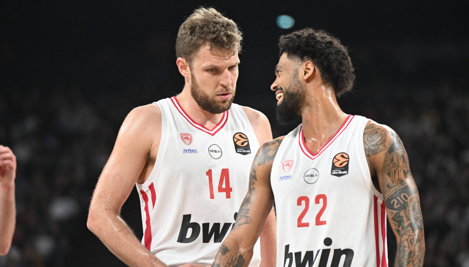 Sasha Vezenkovas ir Tyleris Dorsey. Scanpix nuotr.