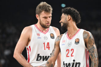 Sasha Vezenkovas ir Tyleris Dorsey. Scanpix nuotr.