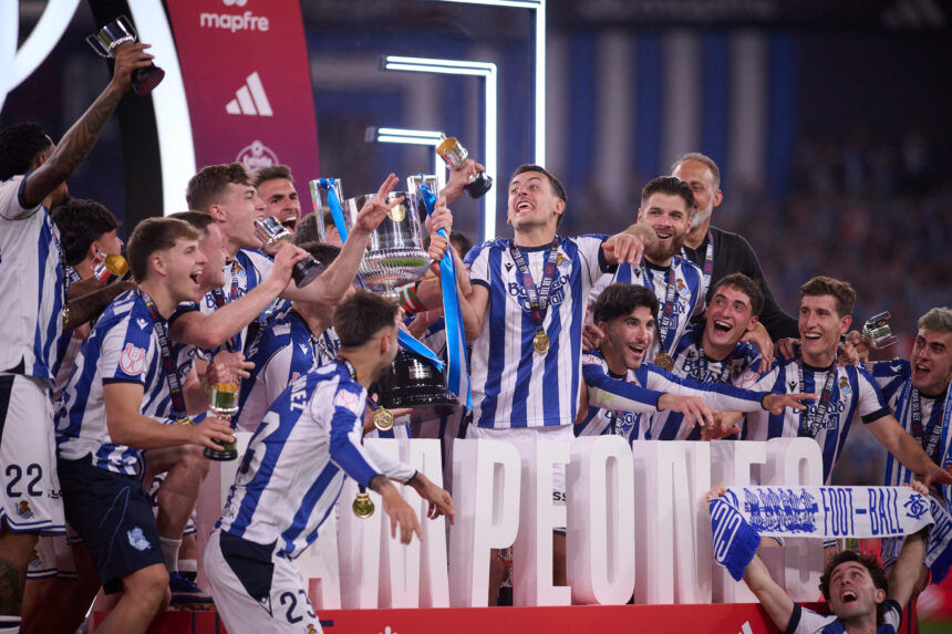 „Atletico“ baudinių serijoje įveikusi „Real Sociedad“ – Ispanijos taurės čempionė