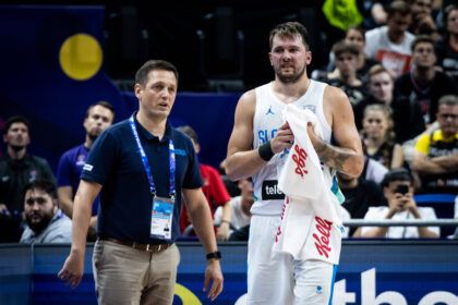 Aleksandras Sekuličius ir Luka Dončičius (Scanpix nuotr.)