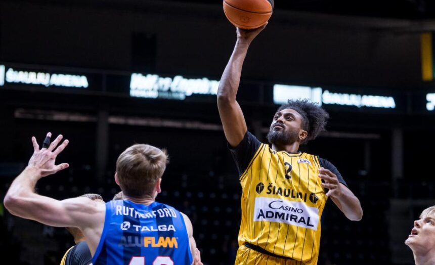 „Šiauliai“ namų aikštelėje susitvarkė su jonaviečiais