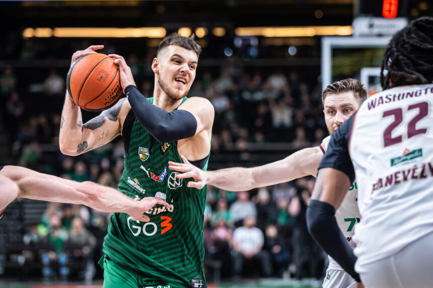 „Žalgiris“ antra sudėtimi nepaliko vilčių penktoje vietoje liksiančiam „Lietkabeliui“