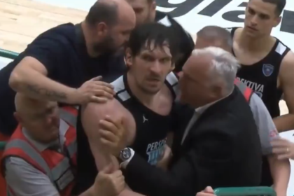 Bobanas Marjanovičius. „X“ stopkadras