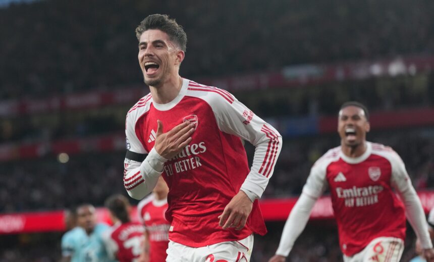 „Arsenal“ liko žingsnis iki „Premier“ lygos titulo