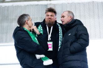 Andrius Tapinas, Tadas Burgaila, Mindaugas Kasperūnas (BNS Foto nuotr.)