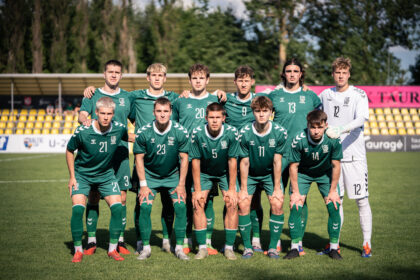 Lietuvos U21 futbolo rinktinė (LFF.lt nuotr.)