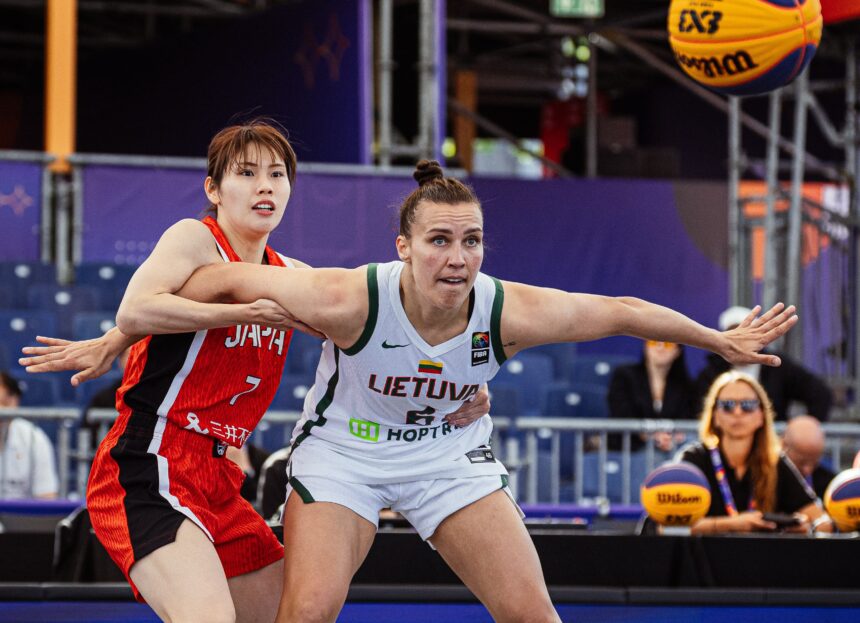Moterų 3×3 rinktinė prasibrovė į kitą Pasaulio taurės etapą