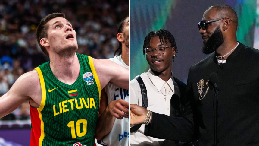 Į Lietuvą atvyks LeBrono sūnus