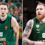 Laurynas Birutis ir Ignas Brazdeikis (BNS Foto nuotr.)