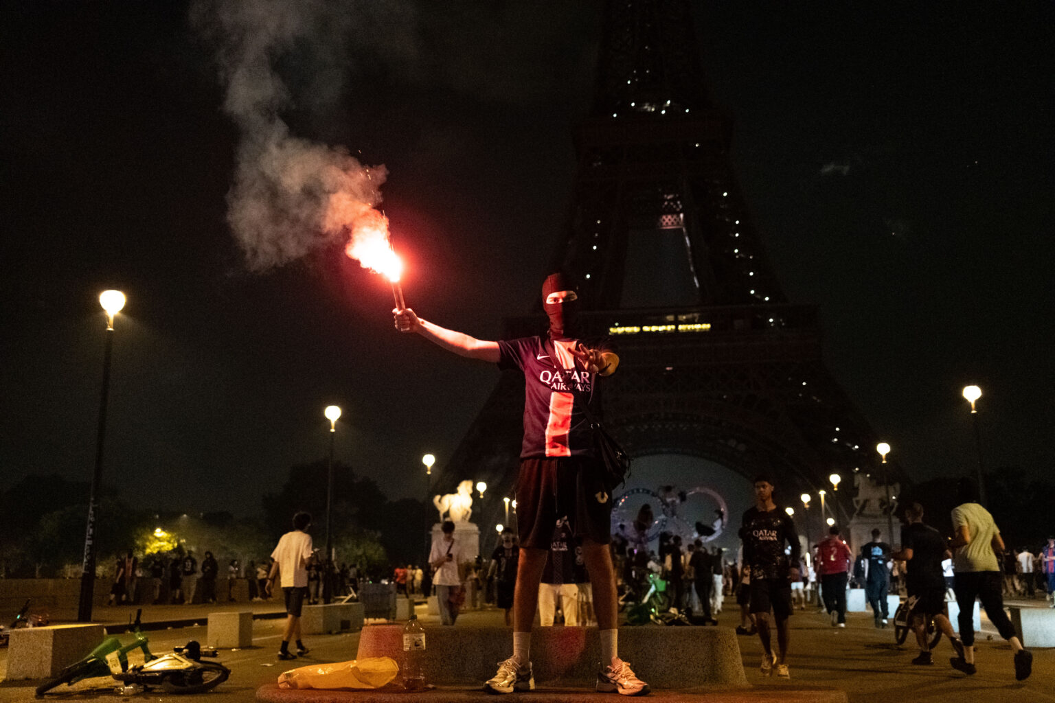 PSG fanas Paryžiuje (Scanpix nuotr.)