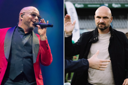 Pitbull ir Željko Sopičius (Scanpix/zalgiris.lt nuotr.)