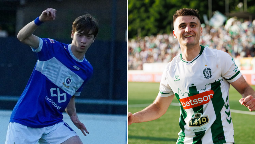 Tornike Kvaratskhelia ir Nemanja Petkovičius