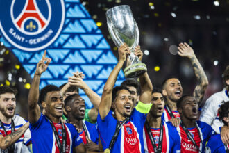Doue vedamas PSG antrus metus iš eilės triumfavo UEFA Supertaurėje