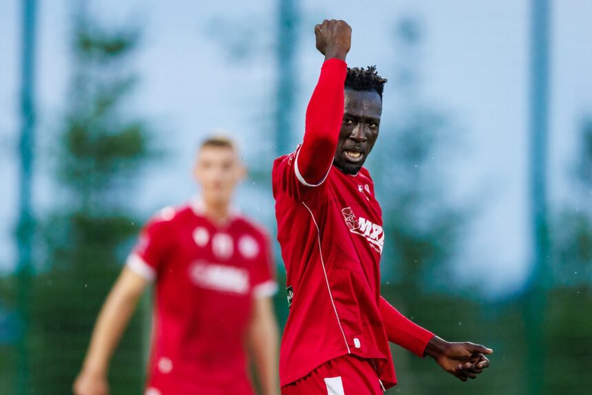 Salomonas Kouadio. FK Panevėžys Facebook nuotr.