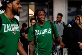 Sabenas Lee ir Sterlingas Brownas (zalgiris.lt nuotr.)