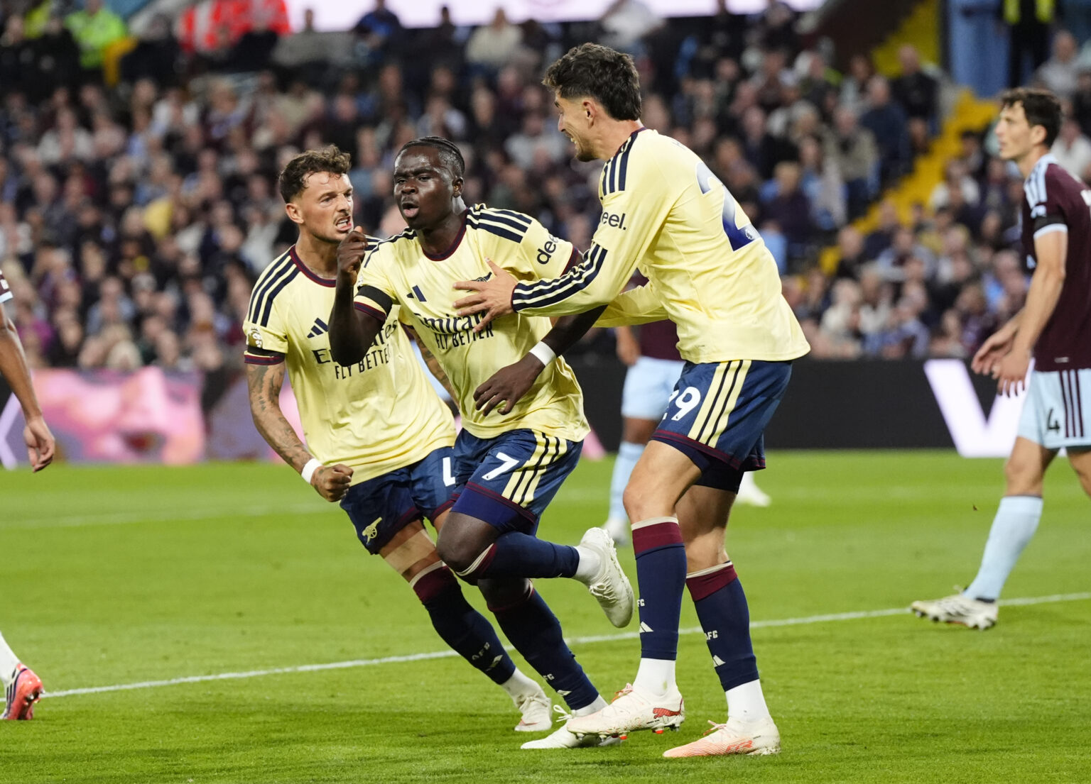 Bukayo Saka (Scanpix nuotr.)